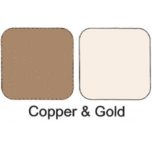 Duo Eye Shadows Compact - Copper & Gold