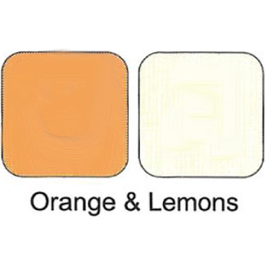 Duo Eye Shadows Compact - Orange & Lemons