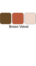 Trio Eye Shadows Compact Brown Velvet